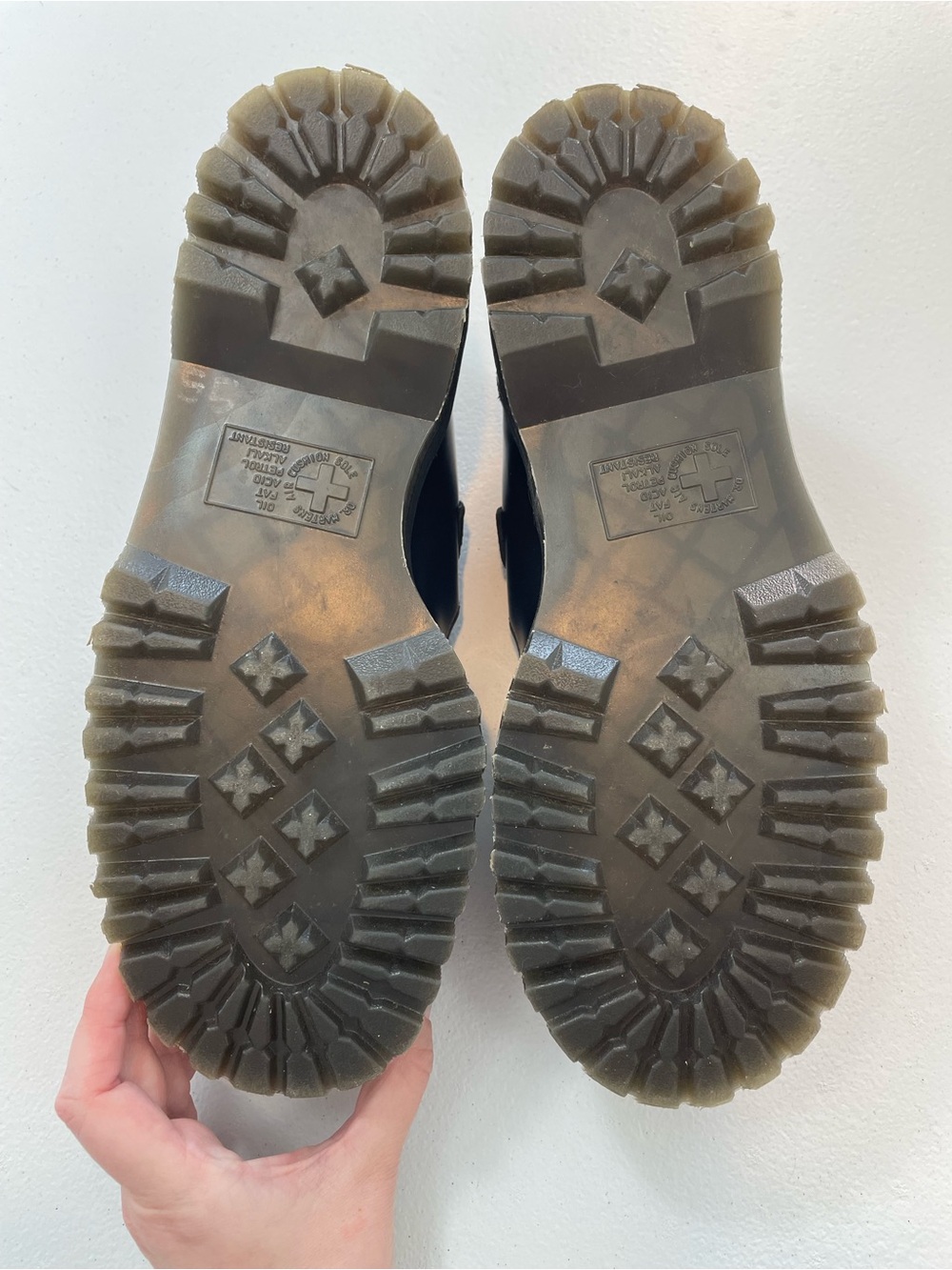Dr. Martens Bethan Black T-Bar Mary Jane Shoes w/ Quad Platform Sole - Size 10 - Picture 7 of 8